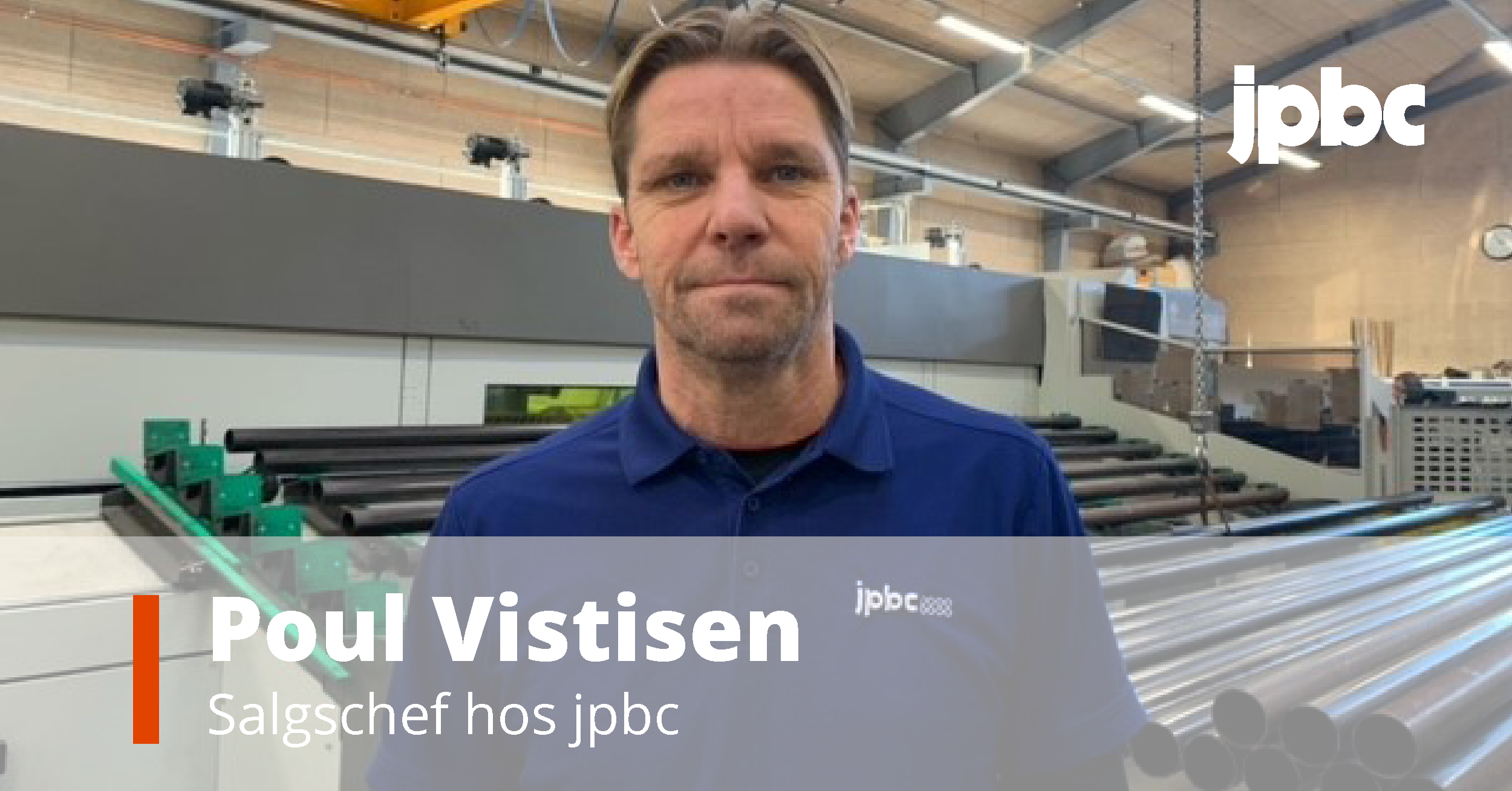 Poul Visitisen - salgschef hos jpbc
