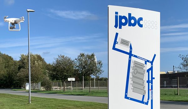 Droneoptagelser hos jpbc