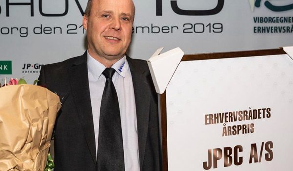 Jpbc vinder Erhvervsrådets Årspris 2019