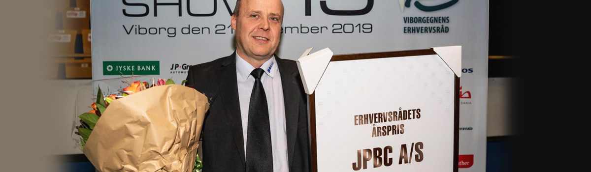 jpbc vinder af Erhvervsrådets årspris 2019